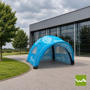 Luftdichtes Messezelt Airmachine - SODA