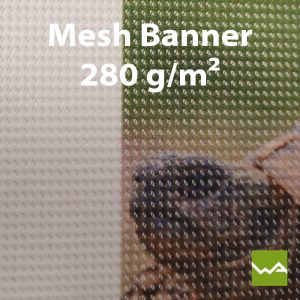 Bauzaunbanner - Mesh Banner 280g