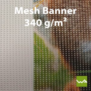 Bauzaunbanner - Mesh Banner 340g