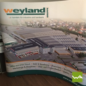 Werbewand Pop up MAGNETIC – Weyland