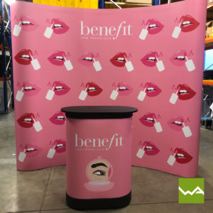 Pop up Messewand Magnetic - benefit