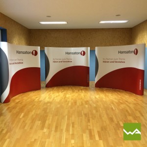 Messewand Pop up MAGNETIC - Hansaton