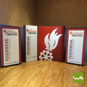 Messewand Pop up MAGNETIC - Feuerwehr