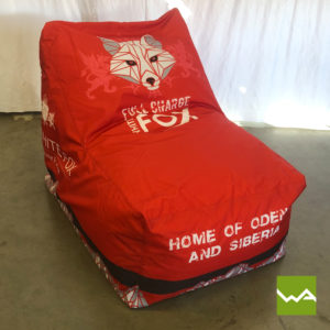 Beanbag Chair White Fox 2