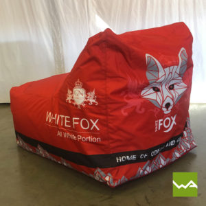 Beanbag Chair White Fox 7