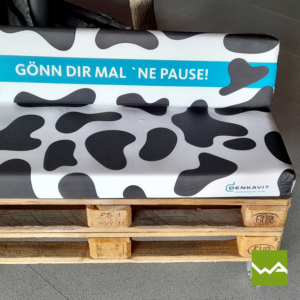 Pallet Cushion bedruckt - Denkavit 3