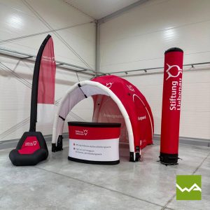 Pneu Messestand Stiftung Liebenau
