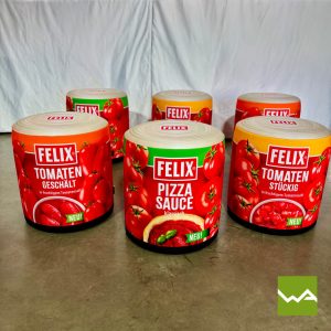 Pneu Sitzhocker - Felix Pizza Sauce 4