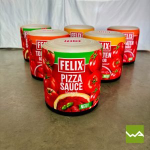 Pneu Sitzhocker - Felix Pizza Sauce 5
