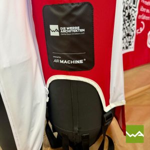 Pneu Werbezelt Airmachine PRO Stiftung Liebenau