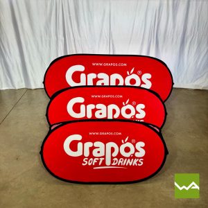 Pop Out Banner - Grapos