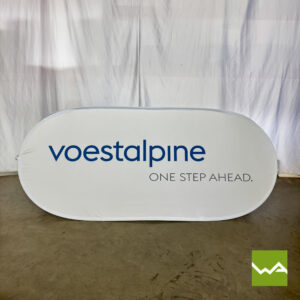 Pop Up Banner Voestalpine