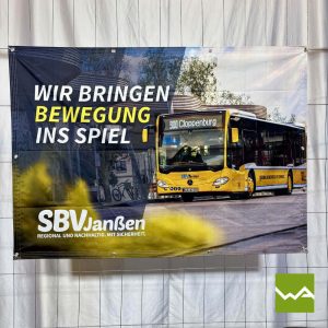 Stoffbanner - SBV Janssen