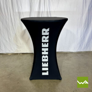 Stehtischhusse Bedruckt Liebherr