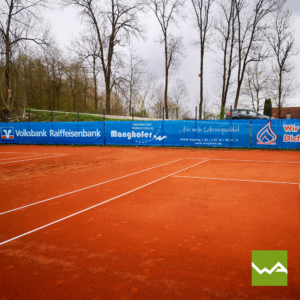 Tennisblenden CLASSIC - Volksbank Raiffeisenbank und Manghofer
