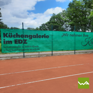 Tennis Werbebanner EDZ
