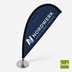 Tisch Beachflag / Tischfahne - Nordwerk
