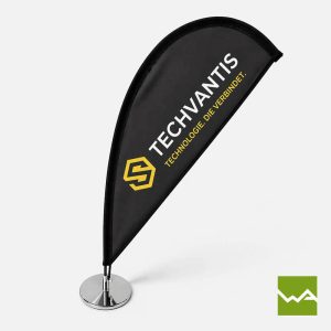Tisch Beachflag / Tischfahne - Techvantis