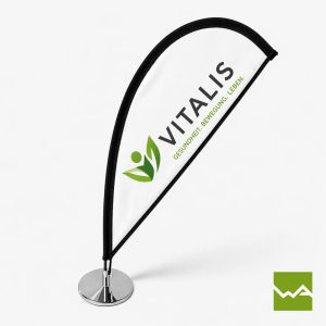 Tisch Beachflag / Tischfahne - Vitalis