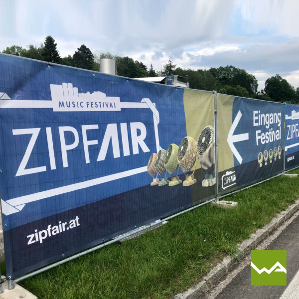 Werbebanner MESH Zipfair Festival