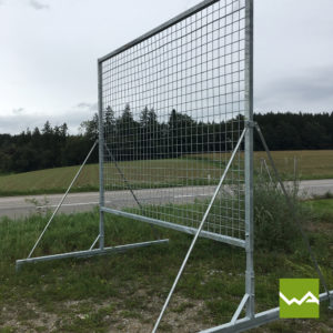 Werbewand Stahl 3
