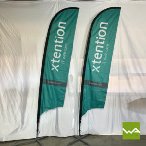 Beachflags bedruckt - xTension