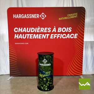 Zipper Wall und Lamellentheke Small - Hargassner