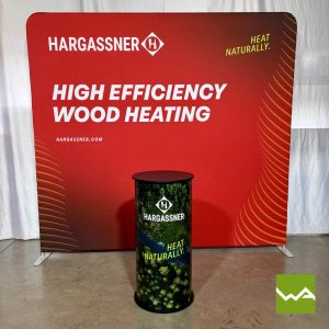 Zipper Wall und Lamellentheke Small - Hargassner 2