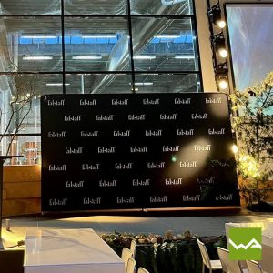 Zipper Werbewand - Falstaff